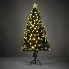 Künstlicher Weihnachtsbaum Luca Lighting Mercury Optic Green 150 cm LED