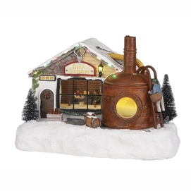 Luville Beer Brewery Battery Operated Brown
