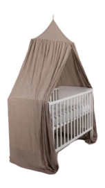 Betthimmel Deconet Baby Baldachin Brown 400 x 100 x 220 cm