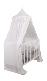 Support pour Moustiquaire Deconet Baby Canopy Offwhite 400 x 100 x 220 cm