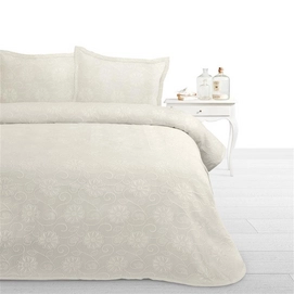 Sprei Fancy Embroidery Donna Cream