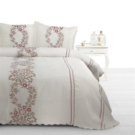 Sprei Fancy Embroidery Yolanda Cream