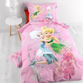 Dekbedovertrek Disney Fairies Twin Katoen