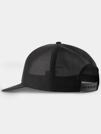 Pet Poederbaas Unisex Lightweight Riders Cap Black