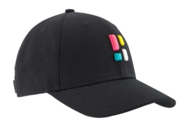 Cap Poederbaas Unisex Brand Cap Black Multi