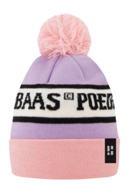 Beanie Hat Poederbaas Freeride Purple Pink