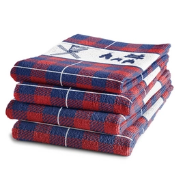 Keukendoeken DDDDD Farmlife Blue (set van 6)