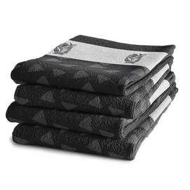 Keukendoeken DDDDD Uil Blackd (set van 6)