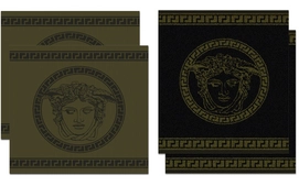 Combiset DDDDD Medusa Bronze 2 Keukendoeken + 2 Theedoeken