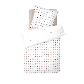 Bettwäsche Cinderella Blush White Perkal