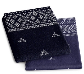 Combiset DDDDD Fjord Indigo 1 Keukendoek + 1 Theedoek