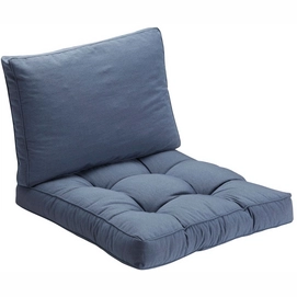 Loungekussen Summerset Bloemendaal Denim (70 x 70 cm) (2-delig)