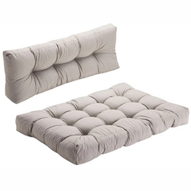 Palletkusen Summerset Bloemendaal Sand (2-delig)