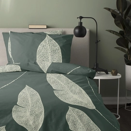 Dekbedovertrek Damai Strelitzia Dark Green Percal