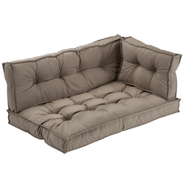 Palletkusen Summerset Boulevard Taupe (3-delig)