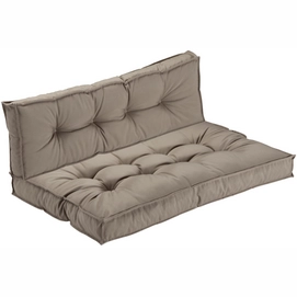 Palletkusen Summerset Boulevard Taupe (2-delig)