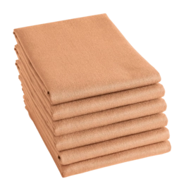 Tea Towel DDDDD Logo Pastel Peach (Set of 6)