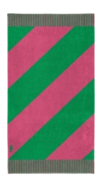 Strandlaken Seahorse Colorblock Stripe Pink