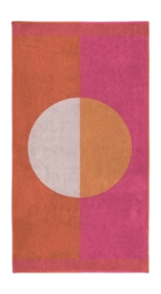 Strandlaken Seahorse Colorblock Circle Pink