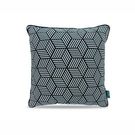 Sierkussen Intimo Black Hexagons Grey (45 x 45)