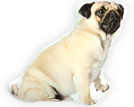 Sierkussen Intimo Pug Cream (25 x 25)