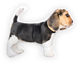 Sierkussen Intimo Beagle Black (25 x 25)
