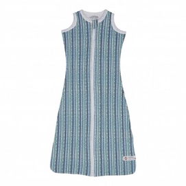 Babyschlafsack Lodger Hopper Sleeveless Stripe Xandu DustyTurquoise-50 / 62 cm