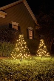 Kerstverlichting + Mast Fairybell DUO 100CM-120LED
