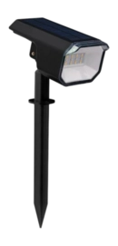 Gartenlampe Luxform Smart Solar Areg Black 30 Lumen