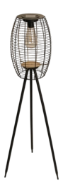 Terraslamp Luxform Solar Killarney Black 15 Lumen