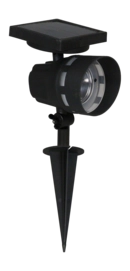 Projecteur Intelligent Hybride Solaire Luxform Solaire Hybride Intelligent Montana Noir 50 Lumen
