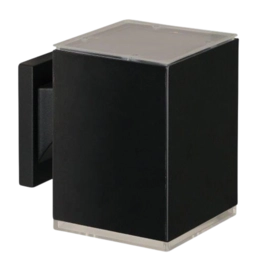 Wandlamp Luxform Solar Hybrid Intelligent Maine Black 50 Lumen