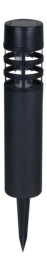 Lampe de Jardin Luxform Solar Montelimar Black 5 Lumen (Lot de 3)