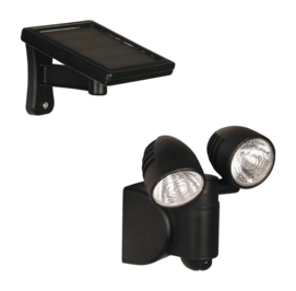 Lampe Murale Luxform Intelligent Solar Security Salta Black 1000 Lumens