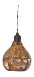 Hanglamp Luxform Battery Rattan Brown 15 Lumen