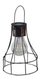 Gartenlampe Luxform Solar Dortmund Bronze