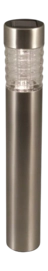 Gartenlampe Luxform Solar Tacoma Stainless Steel 5 Lumen (Set von 3)