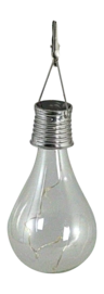 Tuinlamp Luxform Solar Glass Bulb Transparent (Set van 4)