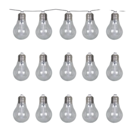 Lumière de Jardin Luxform Solaire Guirlande Lumineuse Corfu Transparent