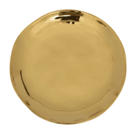 Taartbord Urban Nature Culture Good Morning Gold 14 cm