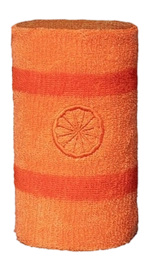 Wristband The Indian Maharadja Striped Sweatband Orange Fire