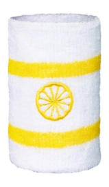 Sweatband The Indian Maharadja Striped Sweatband Warm Yellow