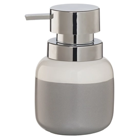 Soap Dispenser Sealskin Sphere Porcelain Light Grey