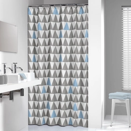 Douchegordijn Sealskin Nordic Light Blauw