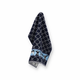 Keukendoek Bunzlau Castle Koe Donkerblauw