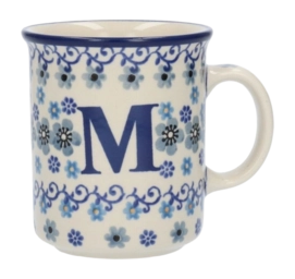 Alphabet-Tasse Bunzlau Castle M (300 ml)