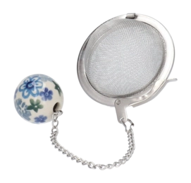 Tea strainer Bunzlau Castle Egg Small Flower Crown