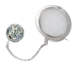 Tea strainer Bunzlau Castle Egg Small Green Meadow