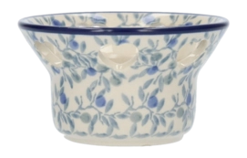 Theelichthouder Bunzlau Castle Hartjes Blue Olive (Ø 9 cm)