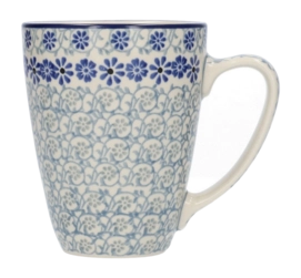 Tasse Bunzlau Castle Avec Anse Blue Fountain (340 ml)